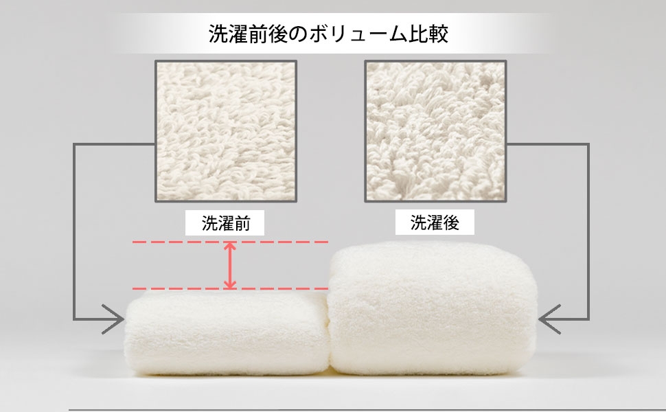 洗濯後もふかふか