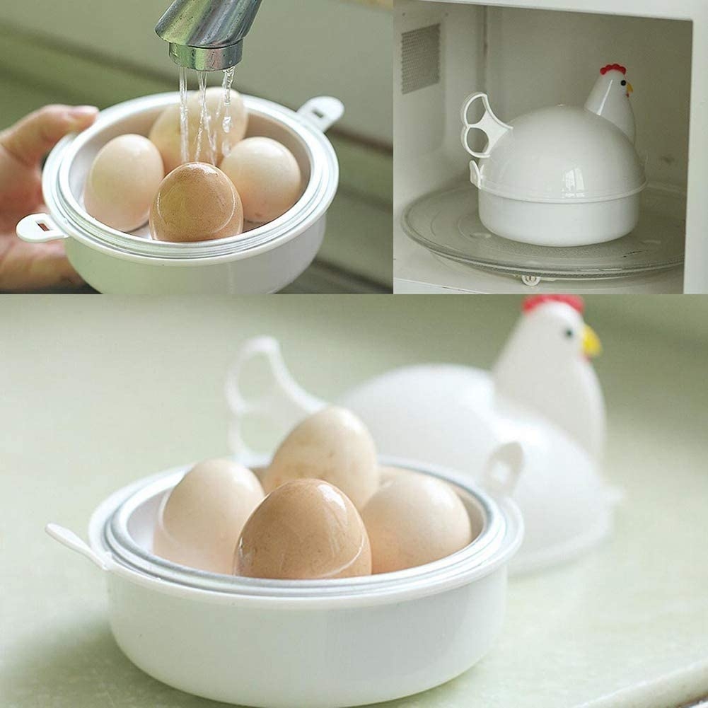 簡単にゆで卵を作ることができます。