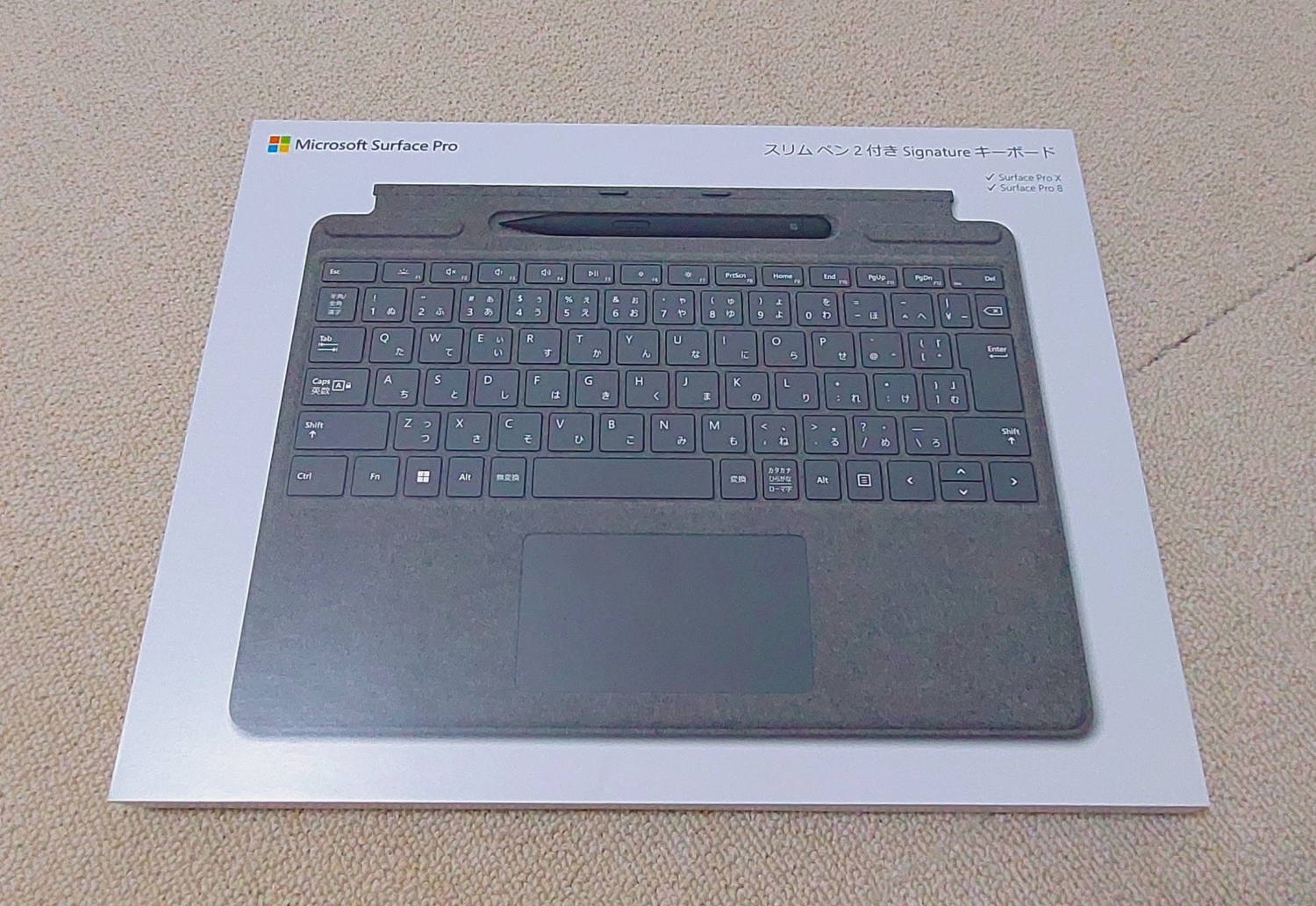 NEW即納Microsoft Surface Pro Xキーボード　ペン付き タブレット