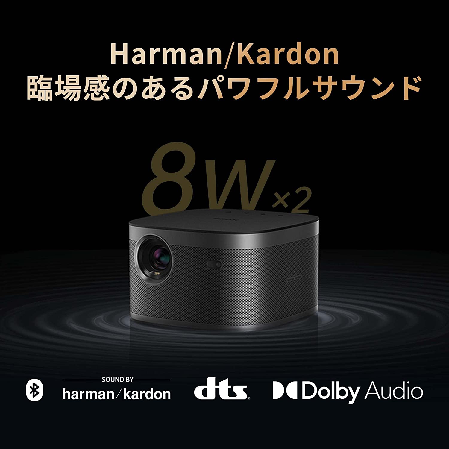 Harman/Kardonの高音質なスピーカーが搭載