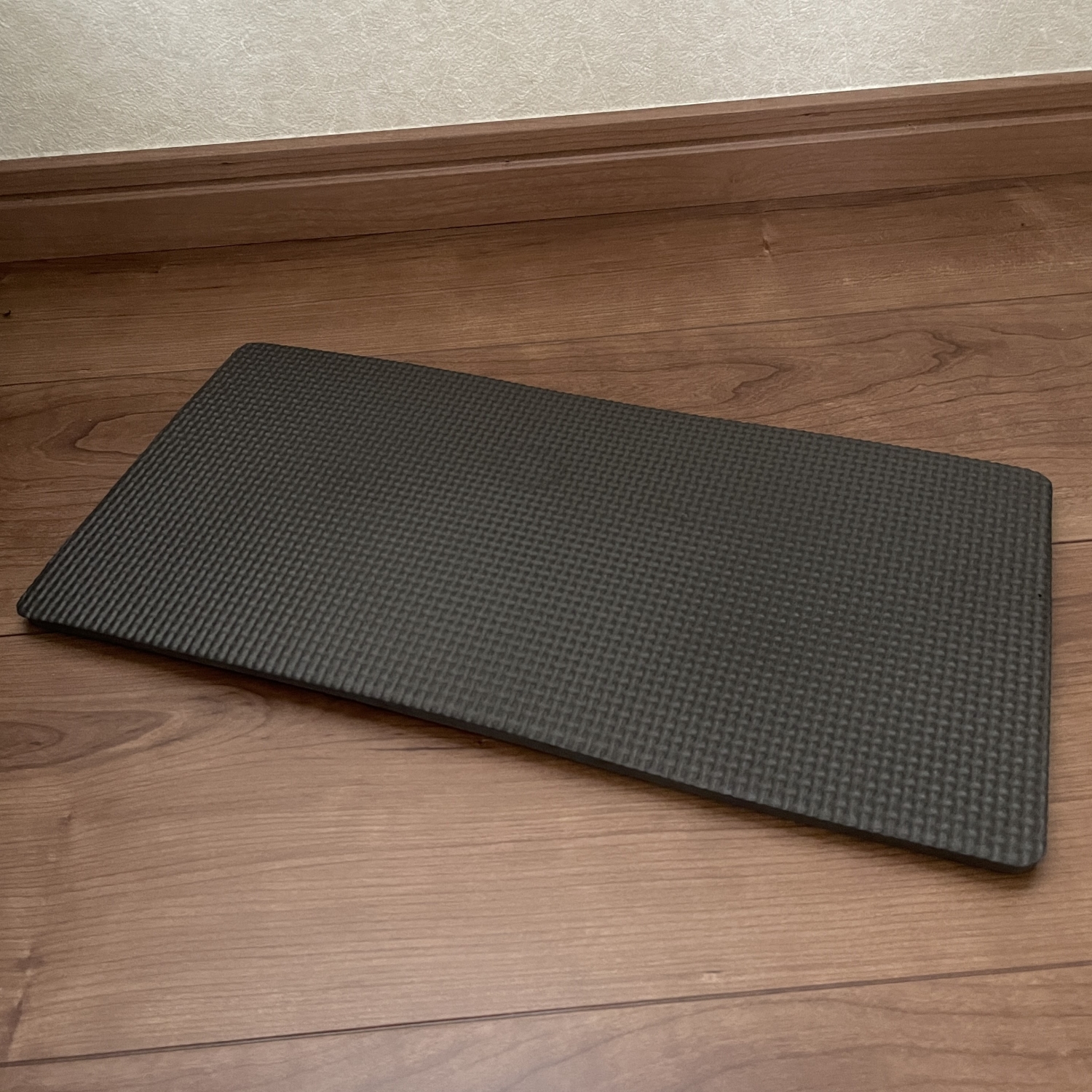 付属マットで膝が痛くならない